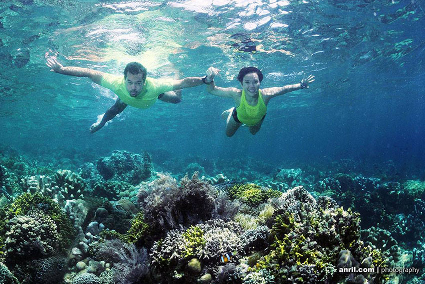 Underwater Pre Wedding in Bunaken Manado